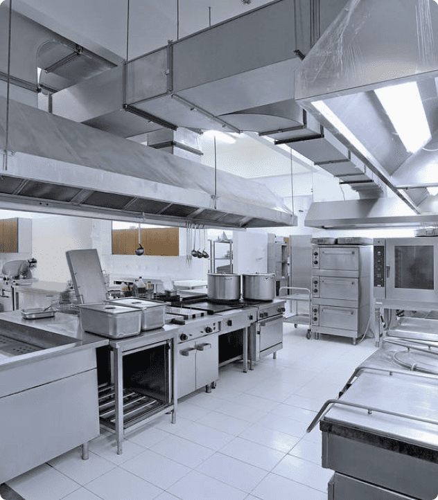 restaurant kitchen view